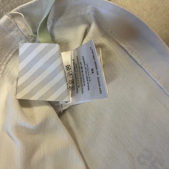 Off-White “Seeing Things” Graphic Tee – white Size: L - Picture 7 of 8